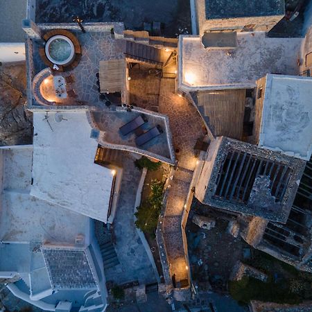 Themed House "Castle Halaros" View 17Th Century Villa Glinado Naxos ภายนอก รูปภาพ